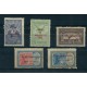 ARGENTINA 1931 GJ 715/9 AEREA SERIE COMPLETA NUEVA U$ 100